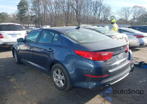 2015 Kia Optima Lx z USA, uszkodzony, nr VIN 5XXGM4A77FG440682